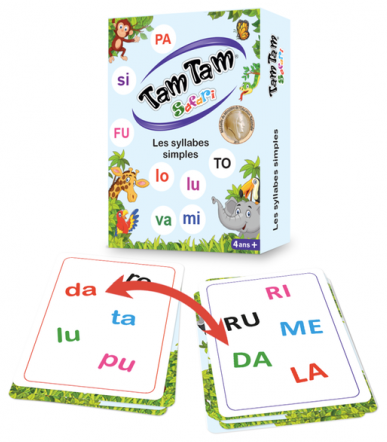 Jeu Tam Tam Safari Les Syllabes